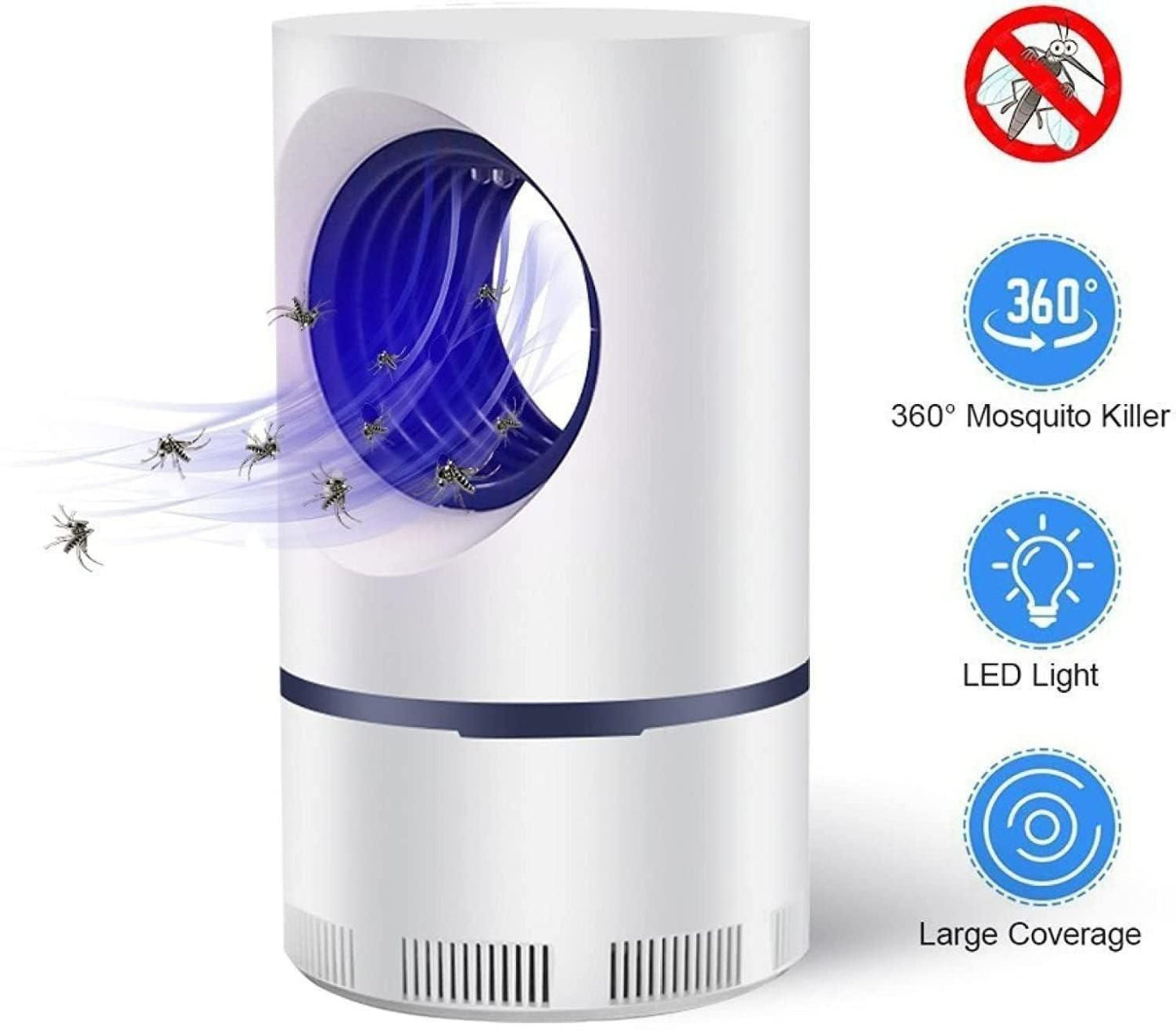 "Buzz-Free Nights: Smart LED Mosquito Killer Lamp"