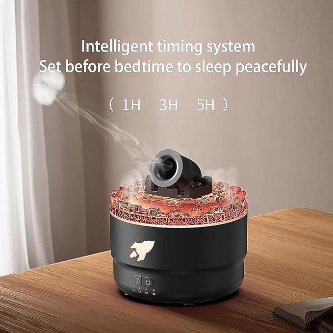 Aroma Diffuser – Ultrasonic Essential Oil Humidifier for Home & Office