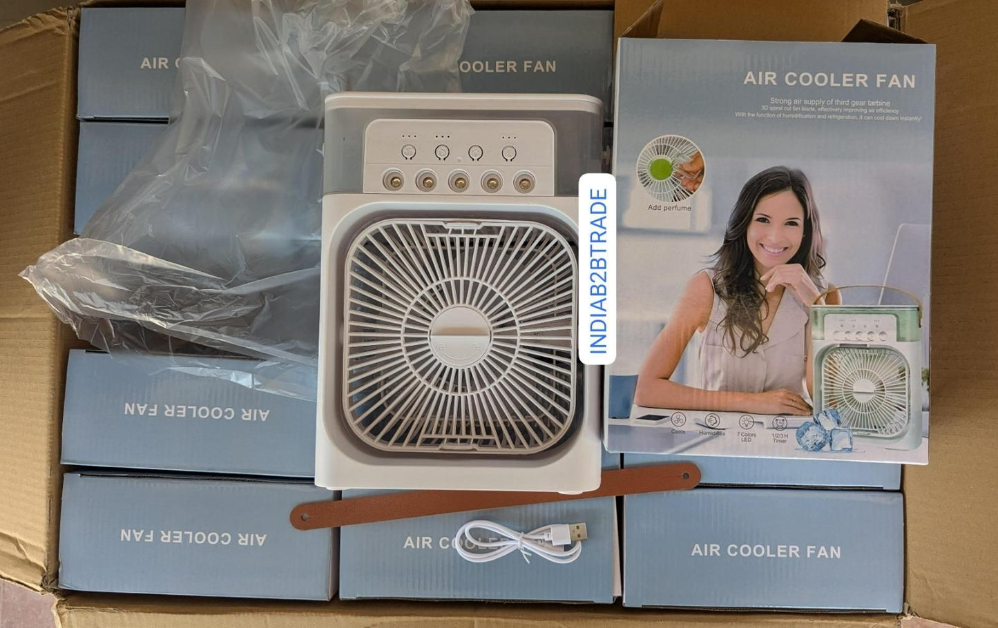 USB Electric Air Cooling Fan – Stay Cool On-the-Go
