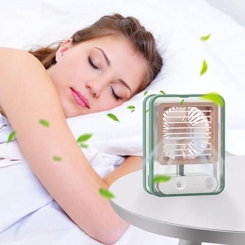 Mini USB Fan With Mist Water Spray
