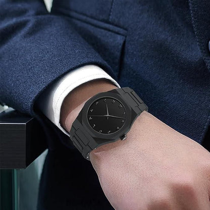 Arabic Dial Polycarbonate Analog Watch – Stylish & Durable Timepiece