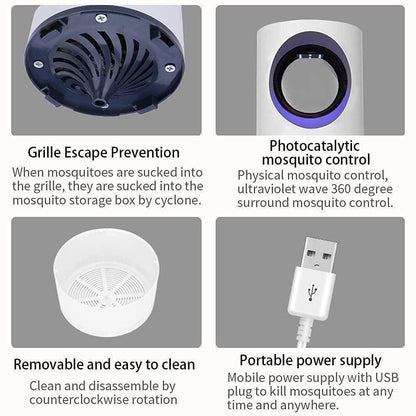 "Buzz-Free Nights: Smart LED Mosquito Killer Lamp"